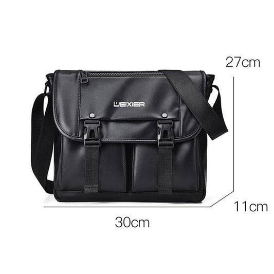 Large Capacity Business Messenger Bag For Men - Black