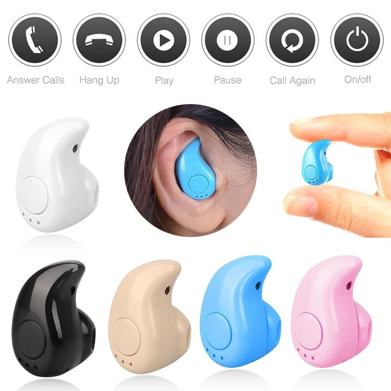 Wireless Bluetooth Earphone - Mini In-ear Sport Handsfree - Black