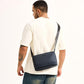 Lightweight Men Shoulder Bag For Commuting - Black