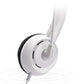Head-Mounted Children'S Learning Headset With Mic 1.8M Cable Usb Style - White