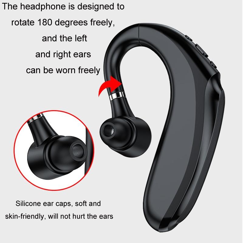 Wireless Bluetooth Sports Headphones for Business - Compact and Durable - Q12 Black 300 Mah