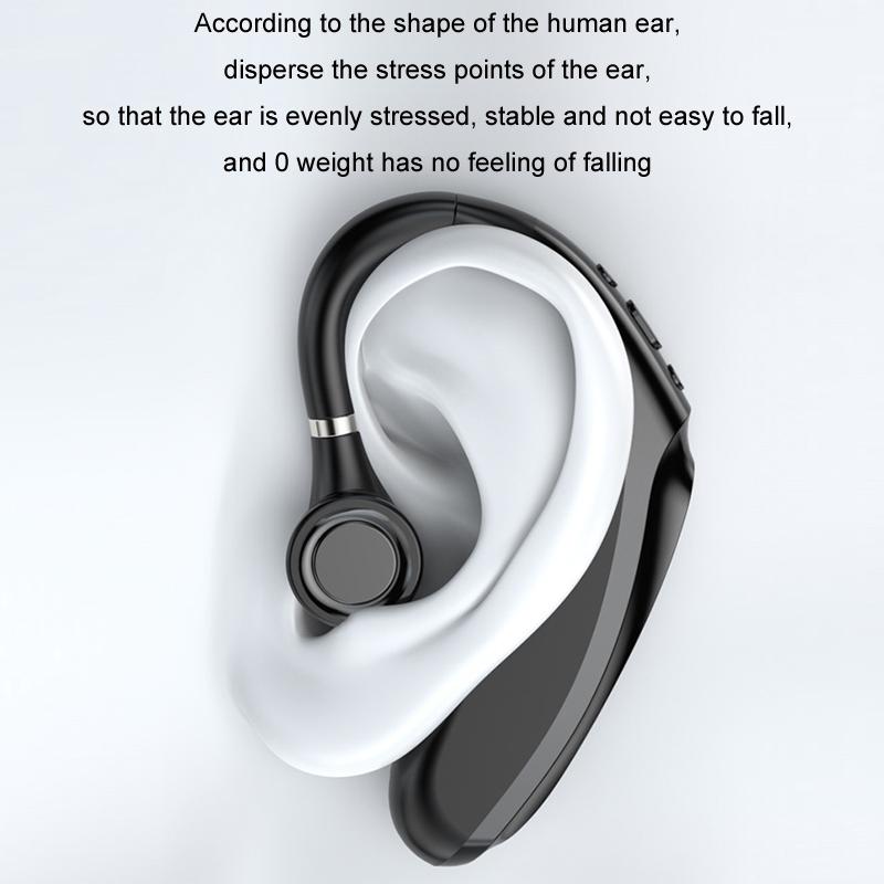 Wireless Bluetooth Sports Headphones for Business - Compact and Durable - Q12 Black 300 Mah