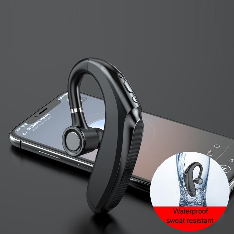 Wireless Bluetooth Sports Headphones for Business - Compact and Durable - Q12 Black 300 Mah