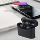 Bluetooth 5.0 Wireless Earbuds with Charging Case - Black