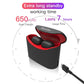 Bluetooth 5.0 Wireless Earbuds with Charging Case - Black