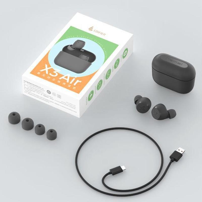 Standard Wireless Bluetooth Earphones - Stereo - White