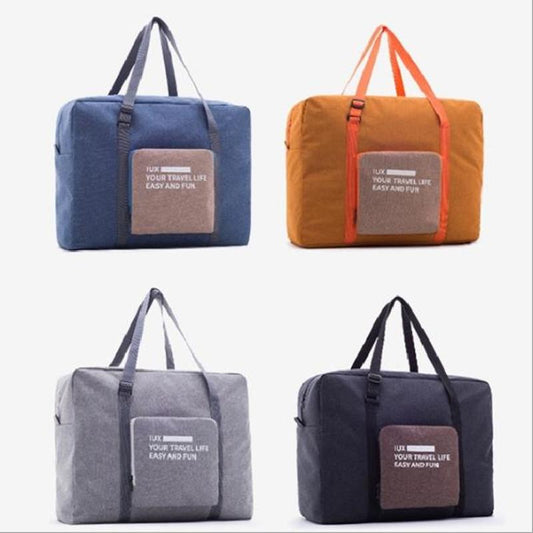 Waterproof Travel Bag for Women and Unisex Luggage - Large Capacity - Navy