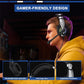 2.1M Gaming Headset With Mic Kotion Each G9000 Plus - Black White