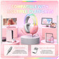 Rgb Light Gaming Headset 2M Cable - Pink