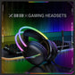 Rgb Light Gaming Headset 2M Cable - Pink