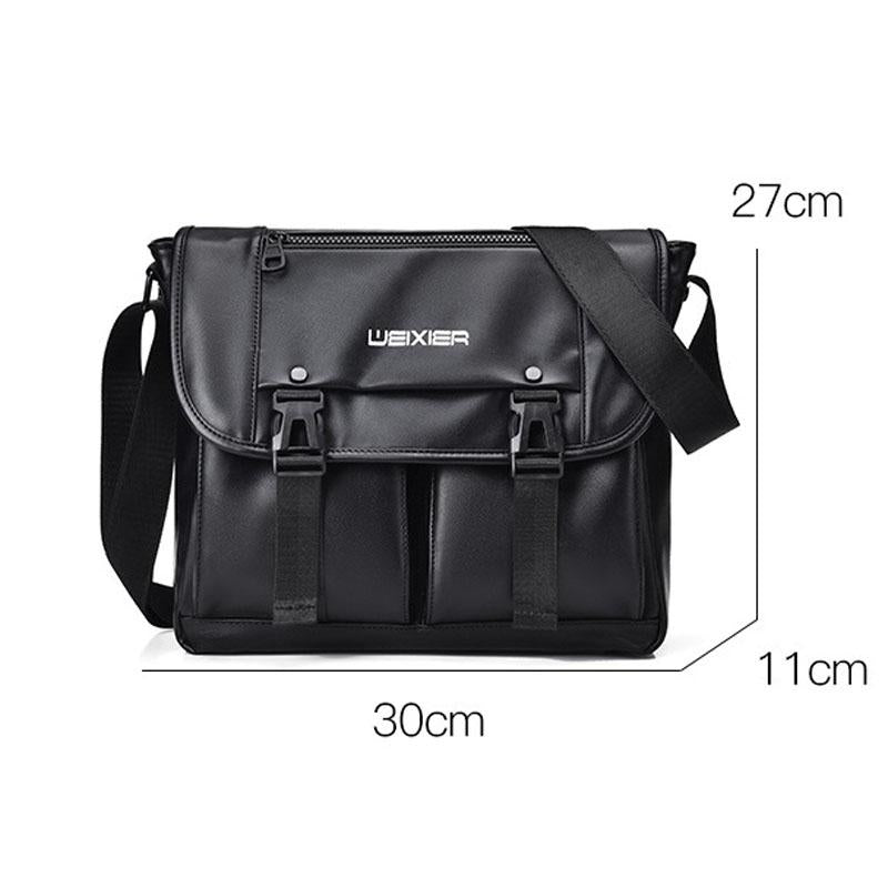 Large Capacity Business Messenger Bag For Men - Blue