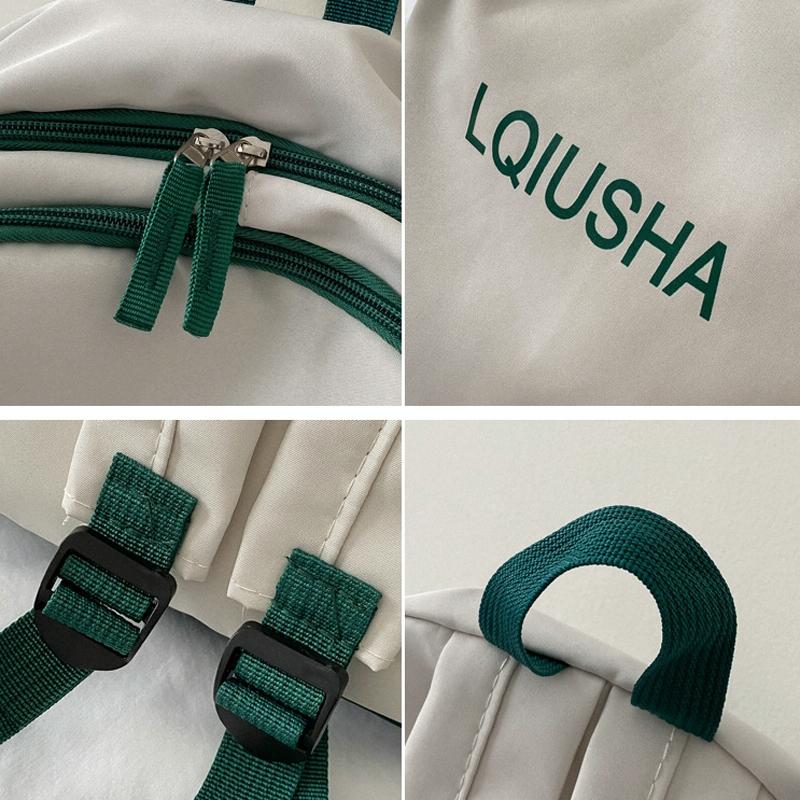 Girls Lightweight Backpack - Compact and Stylish - Green