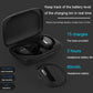 Wireless Noise-cancelling Bluetooth Earbuds with Dual Battery Display - T16 Black