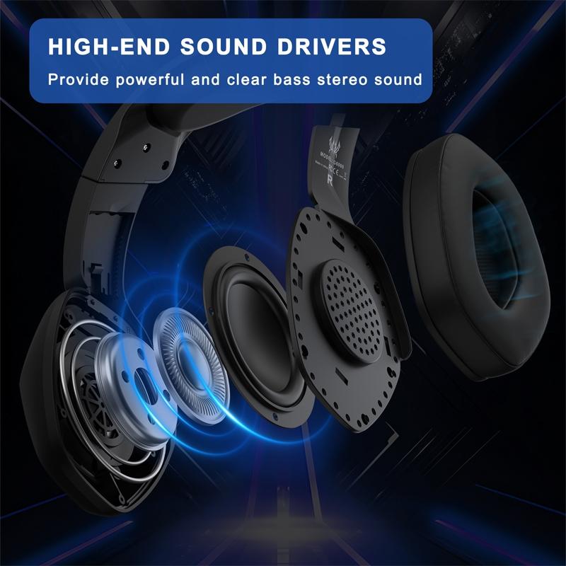 2.1M Gaming Headset With Mic Kotion Each G6000 - Black White