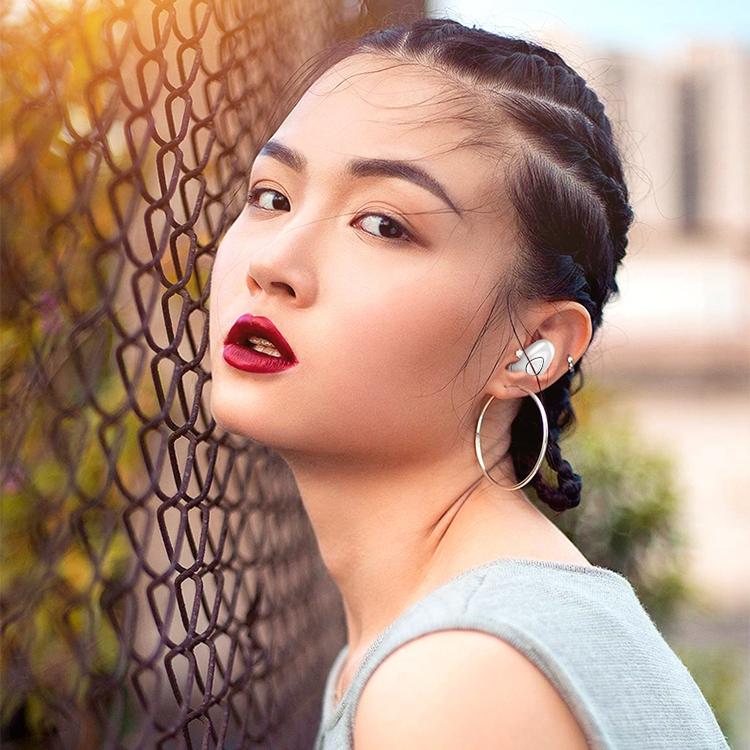 Wireless Sweatproof Bluetooth Earphones 5.0 - Yx01 - Black