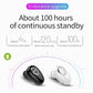 Wireless Sweatproof Bluetooth Earphones 5.0 - Yx01 - Black