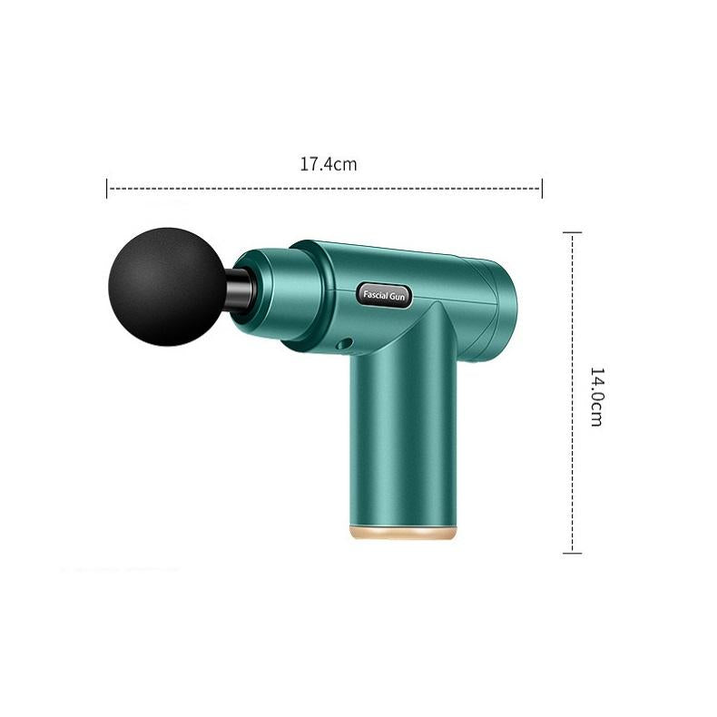 Portable Electric Muscle Massager - Mini Size - Dark Night Black