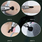 Portable Electric Muscle Massager - Mini Size - Dark Night Black