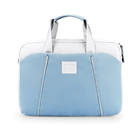 Portable Messenger Bag for Laptops - Apple Huawei Xiaomi Basne - Landscape Tattoo Light Blue