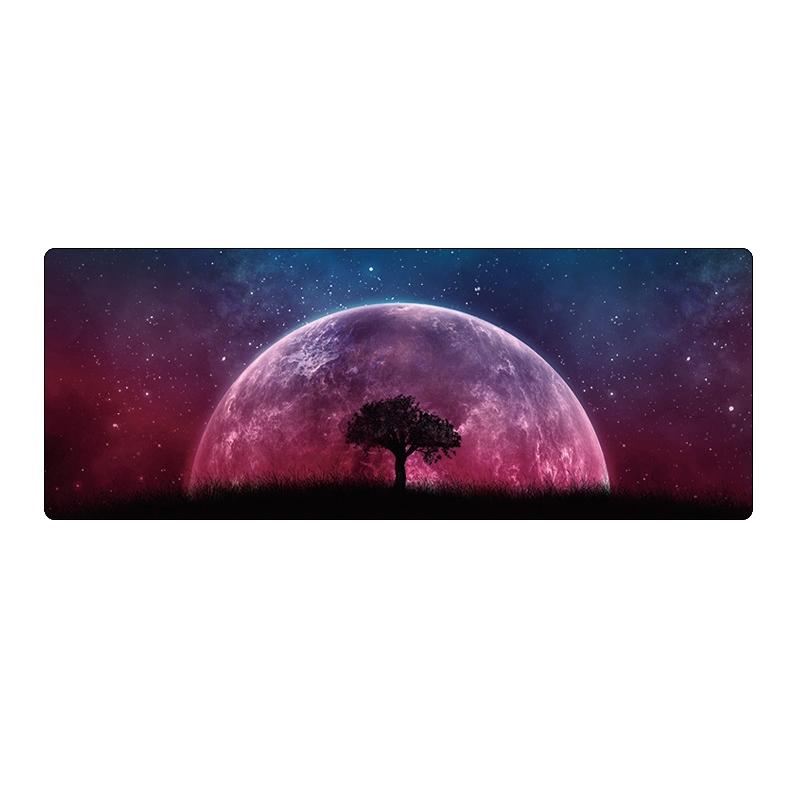 Spacious Mouse Pad For Desk - 2 Lotus