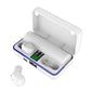 Waterproof Touch Wireless Bluetooth Earphones with Charging Box - 5.0 - Black