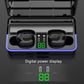 Waterproof Touch Wireless Bluetooth Earphones with Charging Box - 5.0 - Black