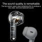 Wireless Bluetooth Earphones with Noise Reduction - 5.1 - Black