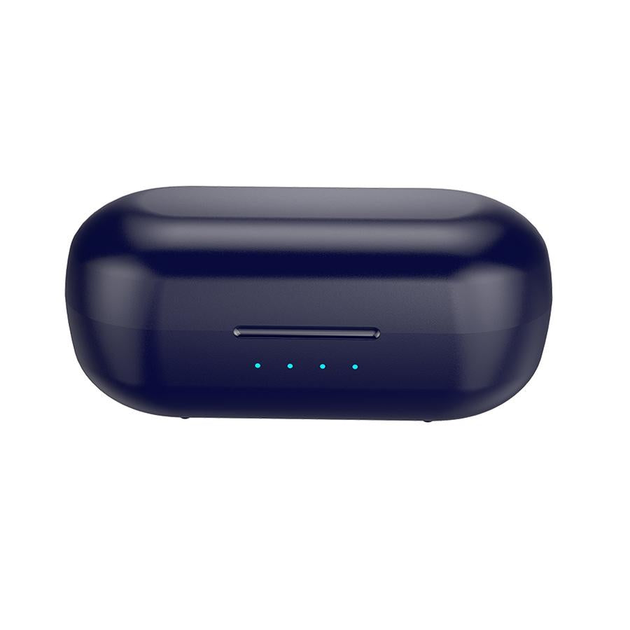 Wireless T16 Tws Bluetooth V5.0 Sports Headset with Charging Case - Black