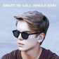 Intelligent Noise Cancelling Bluetooth Earphones with Touch Control and Charging Box - Black
