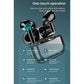 Wireless T29 Sports Headset with Charging Case - Bluetooth V5.0 - Black