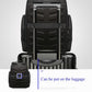 Large Capacity Anti-Theft Waterproof Shoulder Bag With Usb Port - 35.5X24X45Cm Black