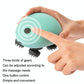 Compact Electric Head Massager Fits All Hair Types - White