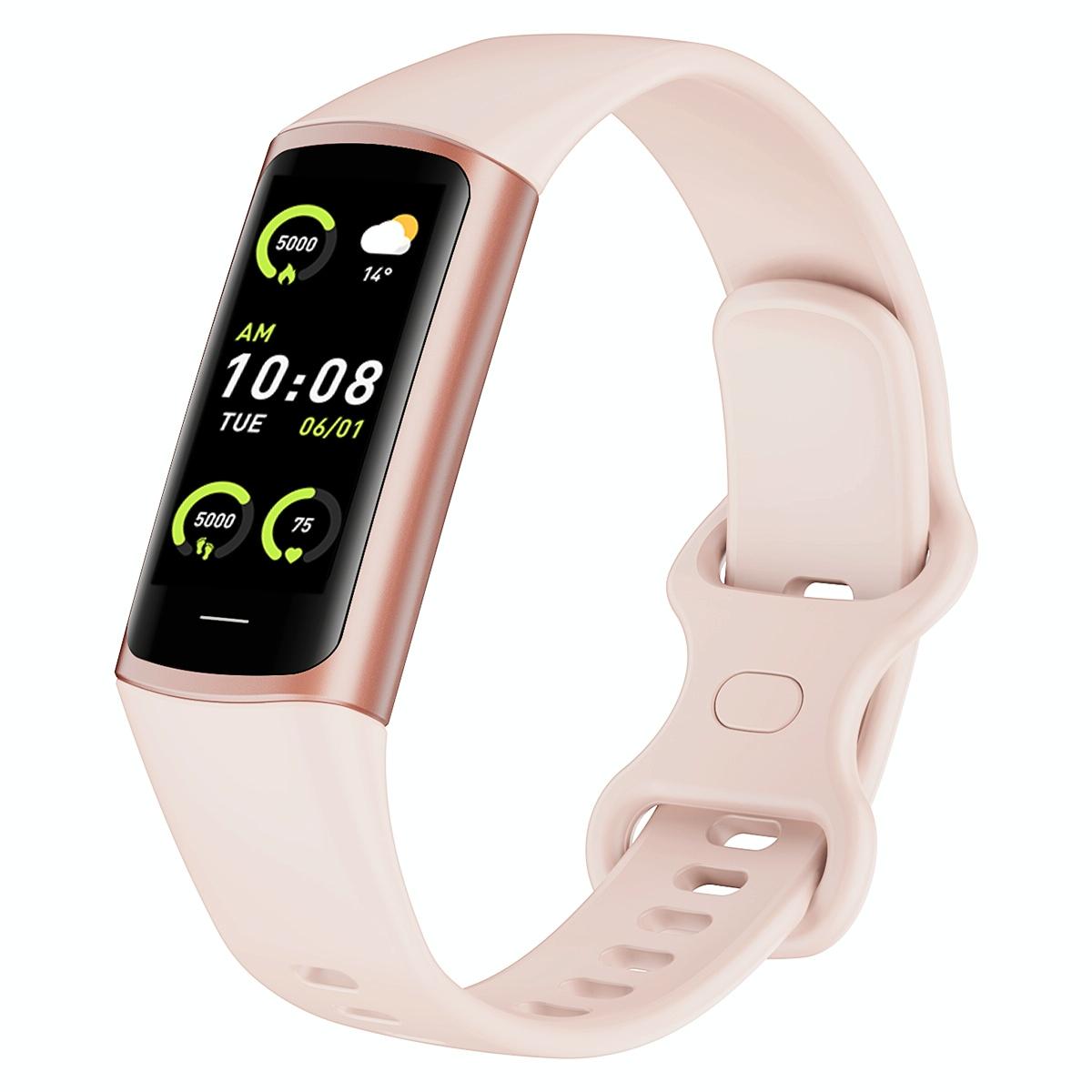Waterproof C68L Fitness Tracker - Ip67 - Black