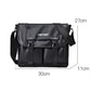 Large Capacity Business Messenger Bag For Men - Brown