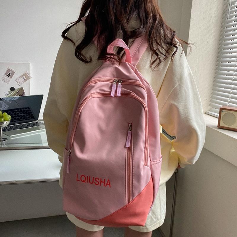 Girls Lightweight Backpack - Compact and Stylish - Black