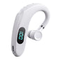 Wireless Bluetooth Earhook Earphones with Digital Display - Business Sports - Green