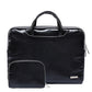 15.6 Inch Simple Business Laptop Bag With Liner - Ls-116 - Snowflake Nylon Black