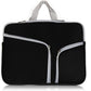 17 Inch Multi-Pocket Laptop Liner Bag For Diving Material Computer - Black - Black