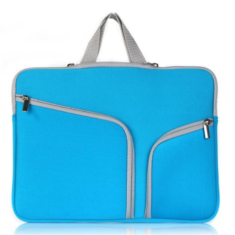 17 Inch Multi-Pocket Laptop Liner Bag For Diving Material Computer - Black - Black