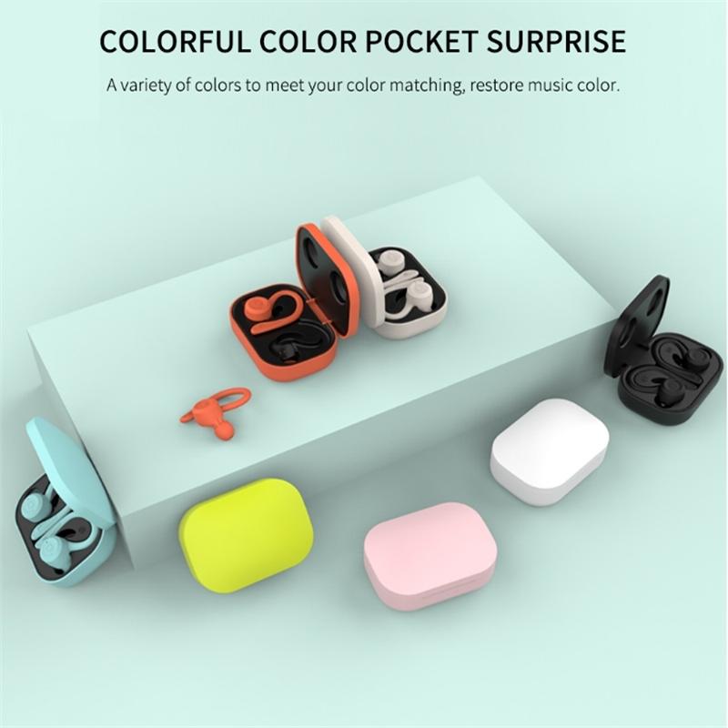 Waterproof t & g T40 Tws Bluetooth Earphones with Charging Box - Black