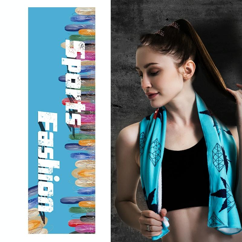 Quick Drying Cooling Towel For Outdoor Sports 100 X 30Cm - Starry Sky