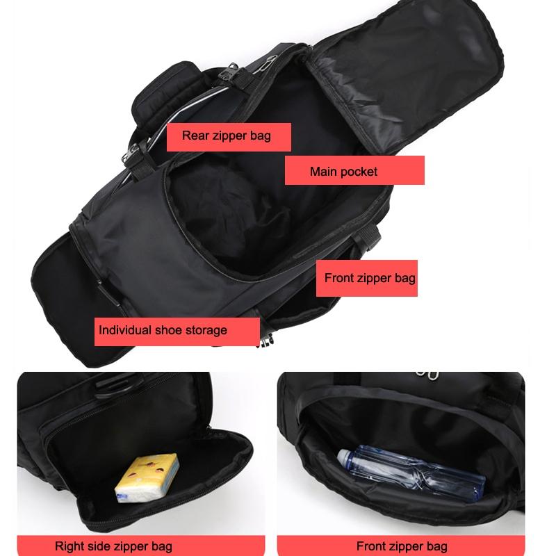 Waterproof Fitness Backpack For Swimming And Travel - Blue