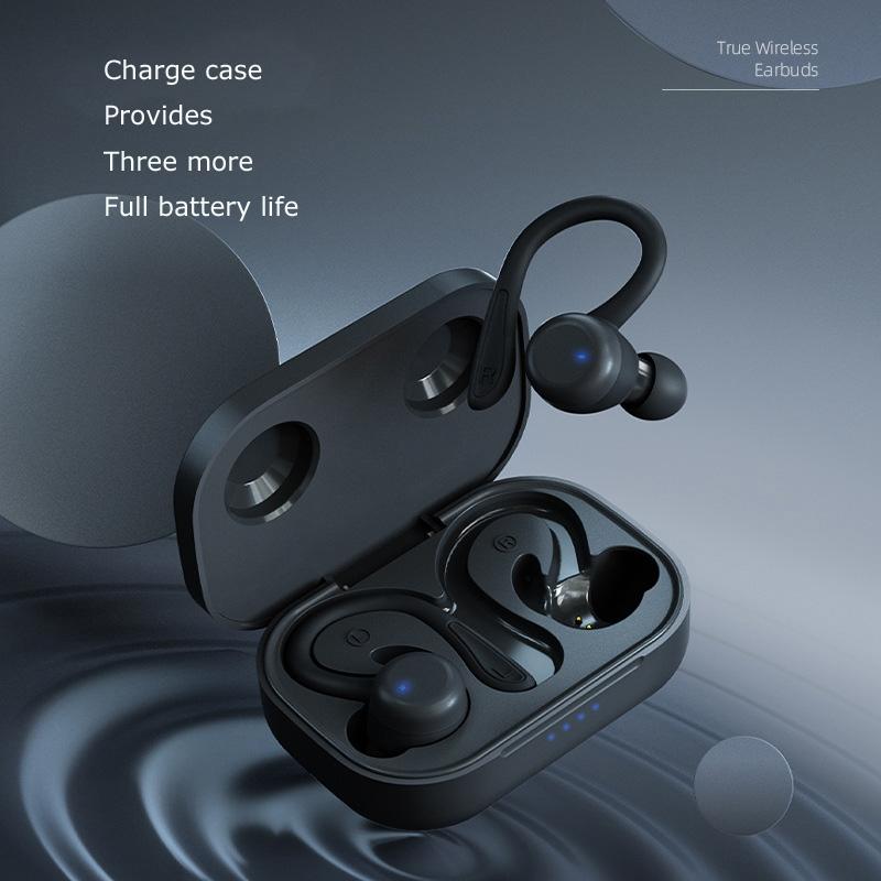 Waterproof t & g T40 Tws Bluetooth Earphones with Charging Box - White