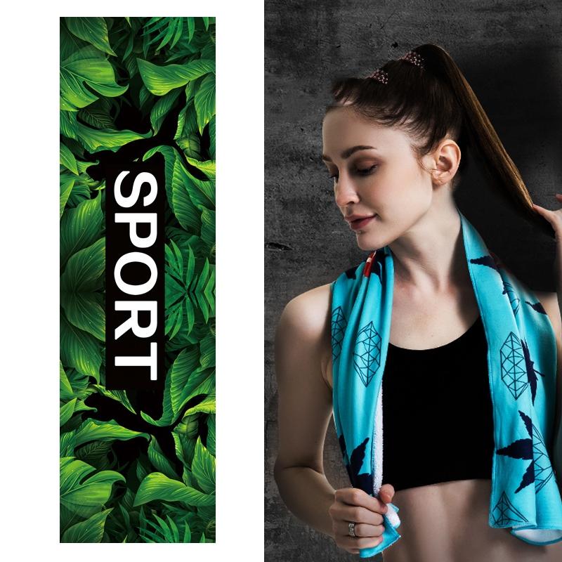 Quick Drying Cooling Towel For Outdoor Sports 100 X 30Cm - Lightning
