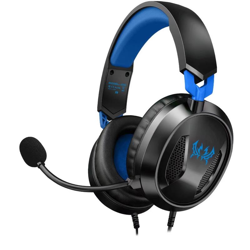 Omni Mic Gaming Headset 1.7M Cable Black+Blue - Black+Green