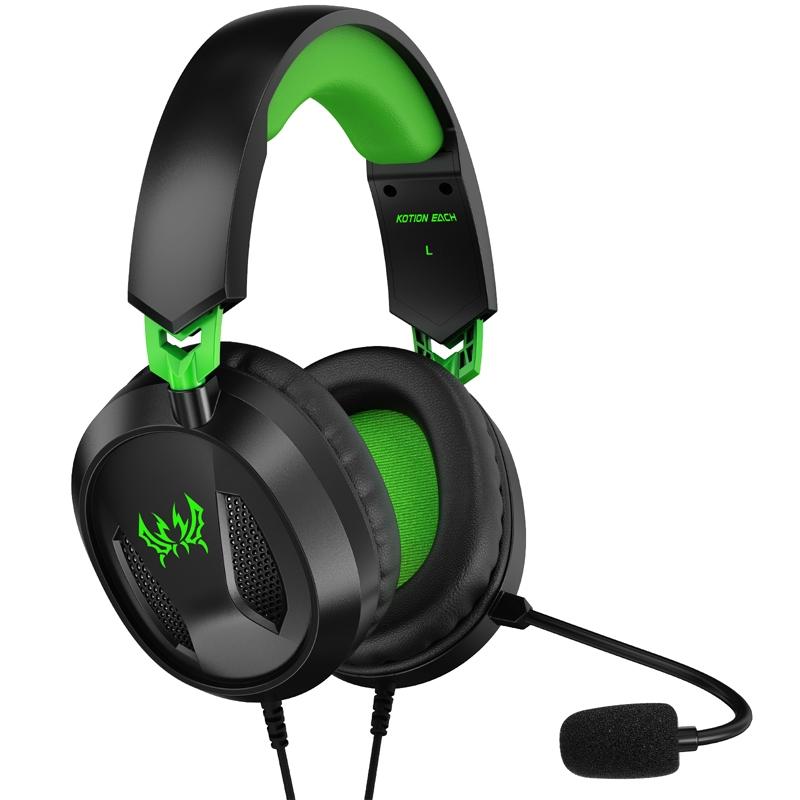 Omni Mic Gaming Headset 1.7M Cable Black+Blue - Black+Green