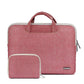 15.6 Inch Simple Business Laptop Bag With Liner - Ls-116 - Canvas Small Elephant Red