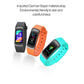 Waterproof Bluetooth Fitness Tracker - Ip67 - Blue