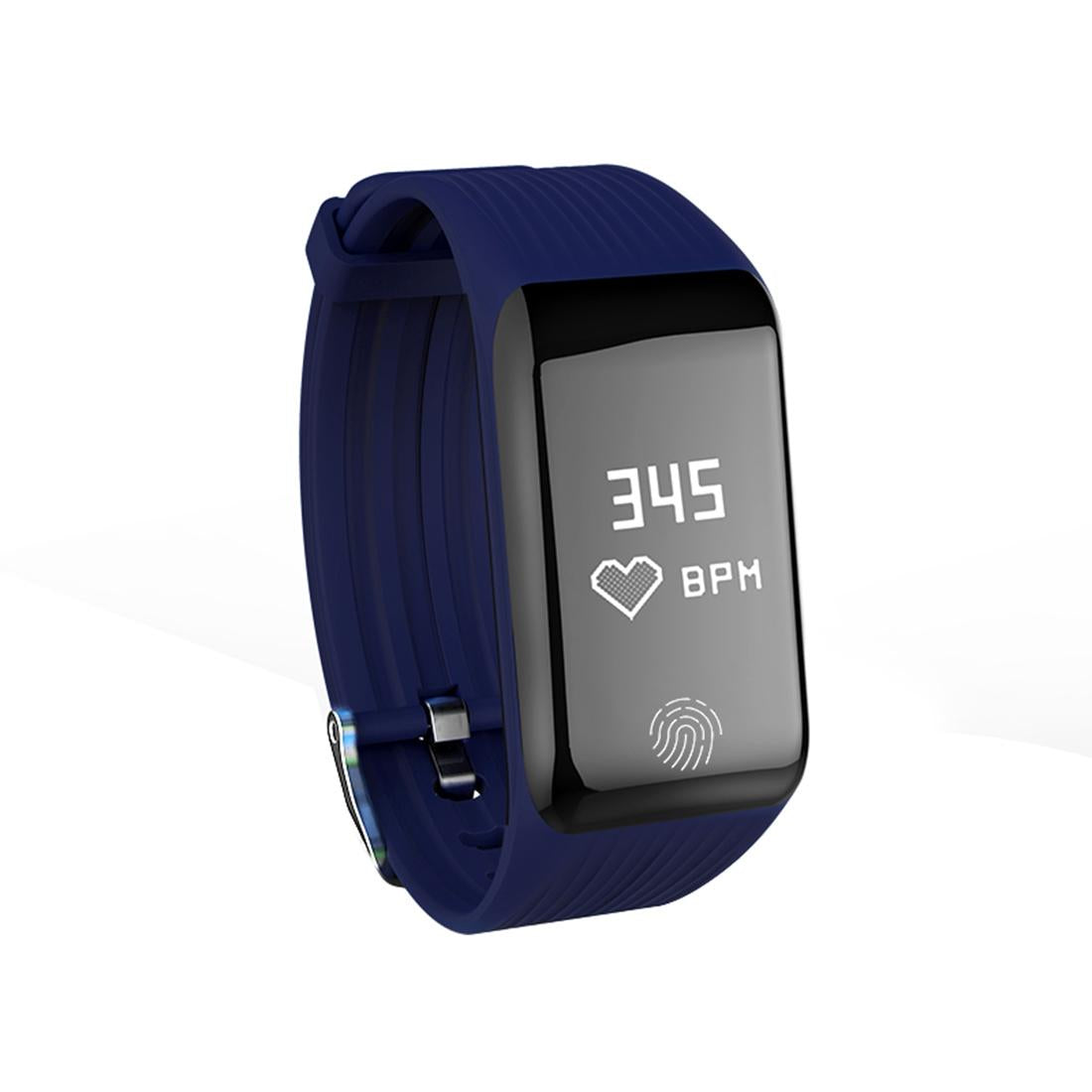 Waterproof Oled Fitness Tracker - Ip67 - Red