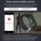 Waterproof Oled Fitness Tracker - Ip67 - Red